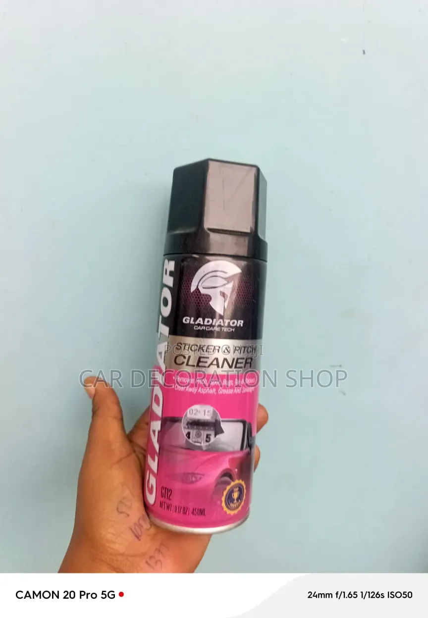 Car Sticker &Pitch Cleaner Removes Pitch,bugs,tar,stickers,grease