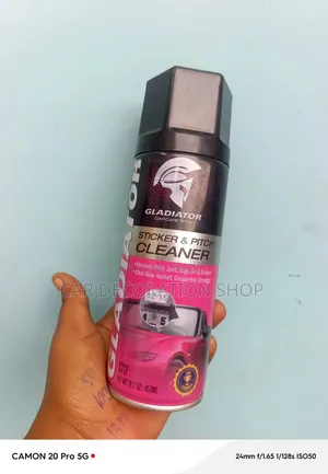 Car Sticker &Pitch Cleaner Removes Pitch,bugs,tar,stickers,grease