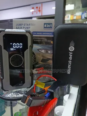 Roadside Rescue in Your Pocket: The Ultimate 4-in-1 Jump Starter..