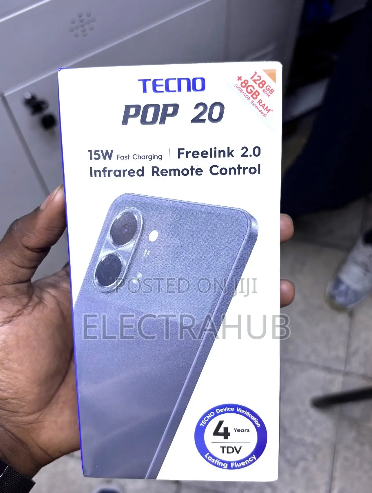 New Tecno Pop 20 128 GB Purple
