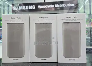 Samsung Power Banks/Battery Pack 20,000 Mah 45W Charging Three Type C