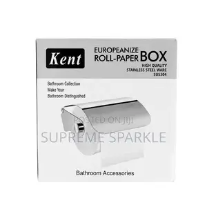 Kent Stainless Steel Covered Toilet Paper Holder