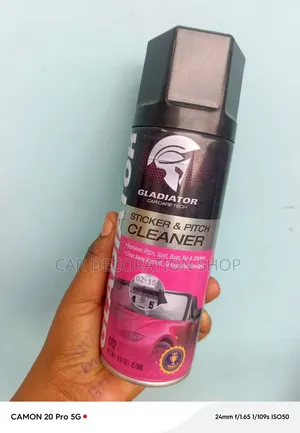 Sticker&pitch Cleaner Dissolves&removes Adhesive Tar,bugs Fromsurface