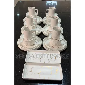 Dinnerset Marble Stoneware