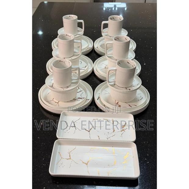 Dinnerset Marble Stoneware