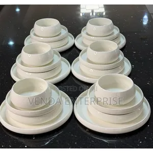 Dinner Set Ceramic White