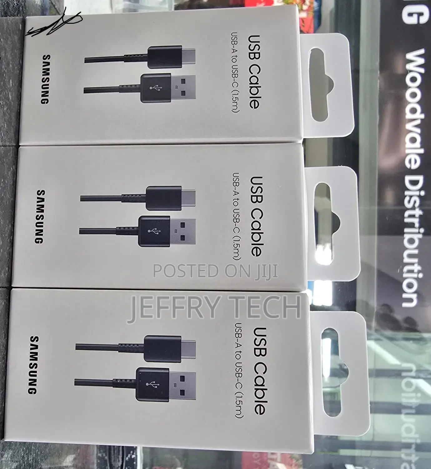 Samsung USB-A to USB-C 1.5m Charging and Data Cable