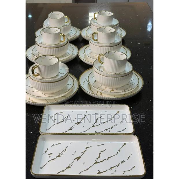 Dinner Set Marble European Set