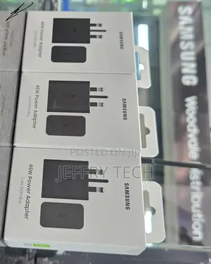 45W USB‐C Fast Charger Adapter – Samsung Compatible