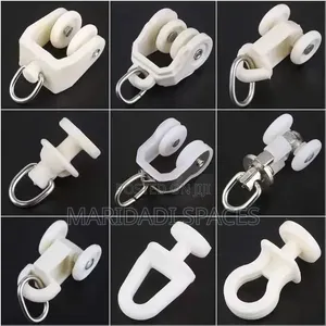 ! *Silent Gliding Curtain Runners for Straight & Bendable Rails*