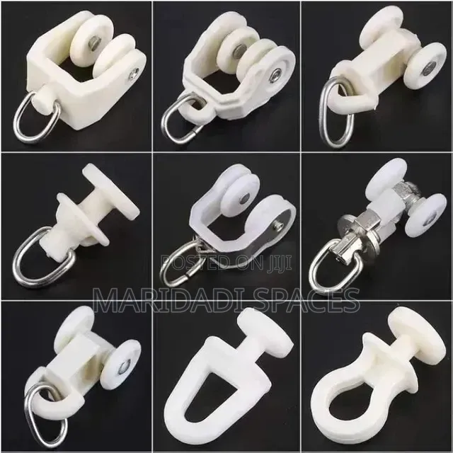 ! *Silent Gliding Curtain Runners for Straight & Bendable Rails*