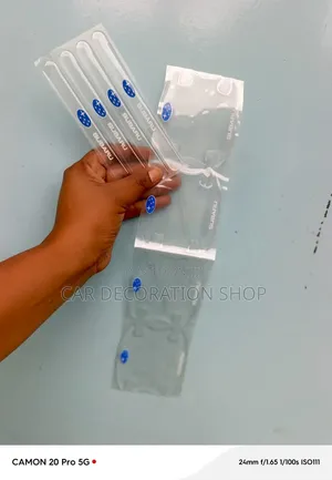 8pc Subaru Transparent Invisible Clear Film Stickers for Handles&bowl