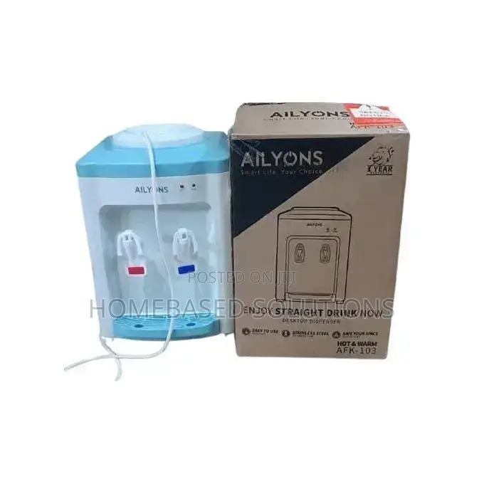 Ailyons Blue White Table Top Water Dispenser