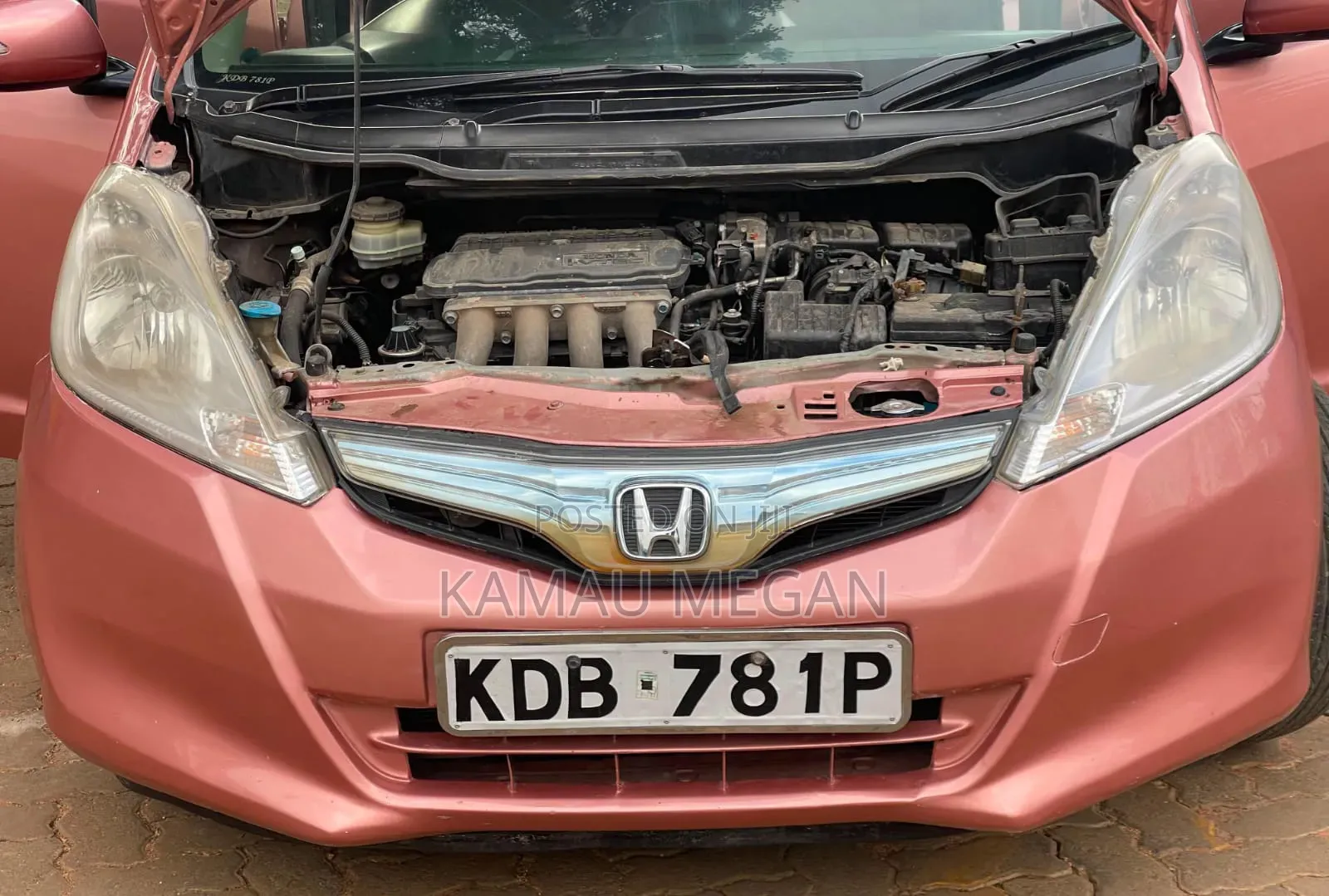Honda Fit 2013 Orange