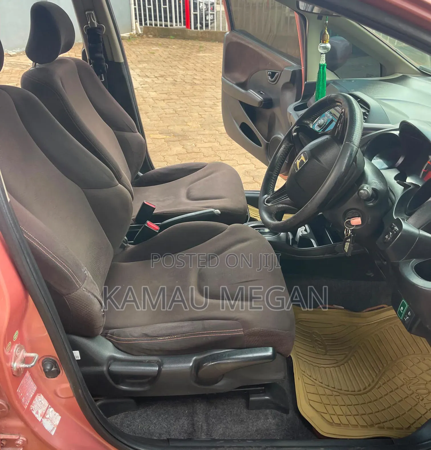 Honda Fit 2013 Orange