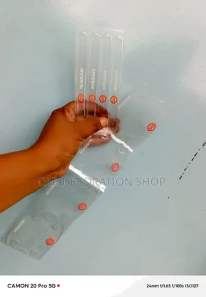 Nissan Transparent Self Adhesive Protective Films for Handles& Bowl