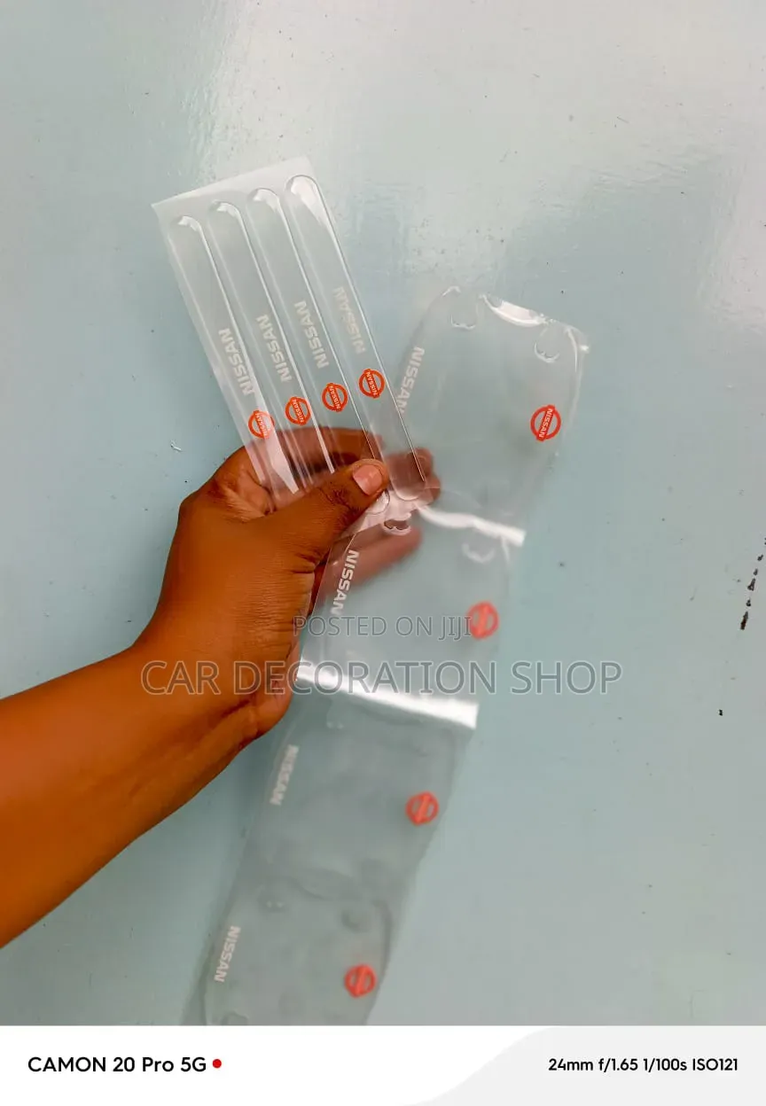 Nissan Transparent Self Adhesive Protective Films for Handles& Bowl