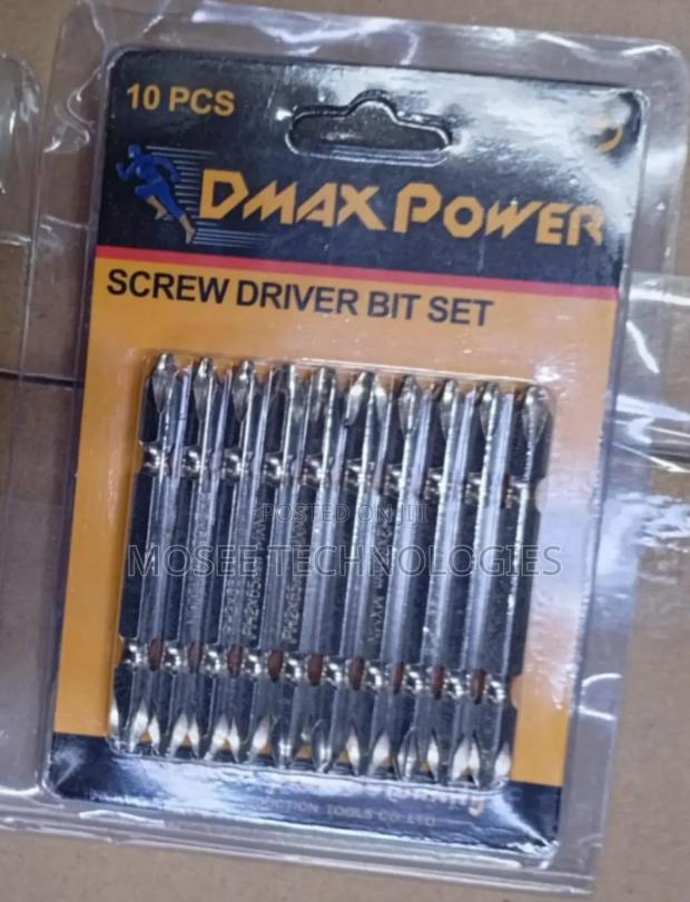DMAX Power 10-Piece Multi-Use Screwdriver Bit Set - main view