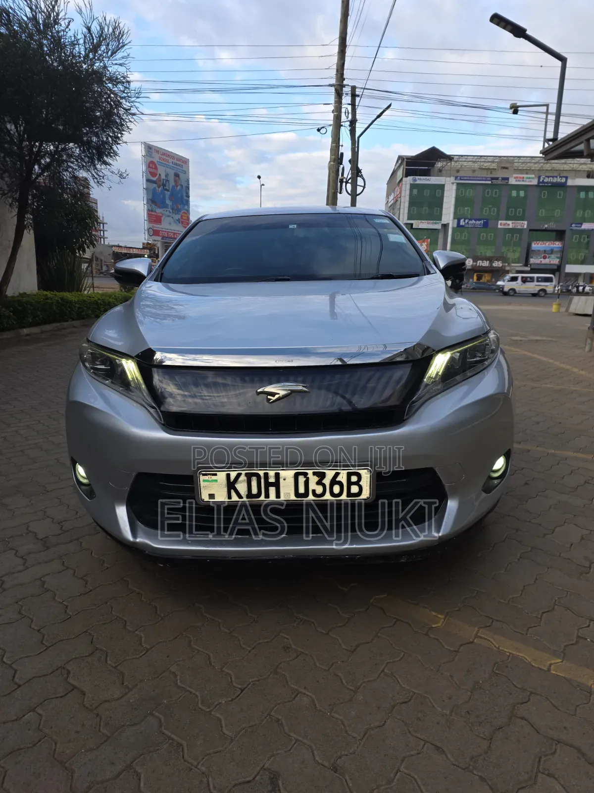Toyota Harrier 2015 Silver