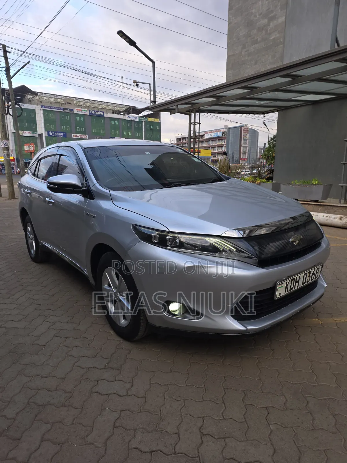 Toyota Harrier 2015 Silver