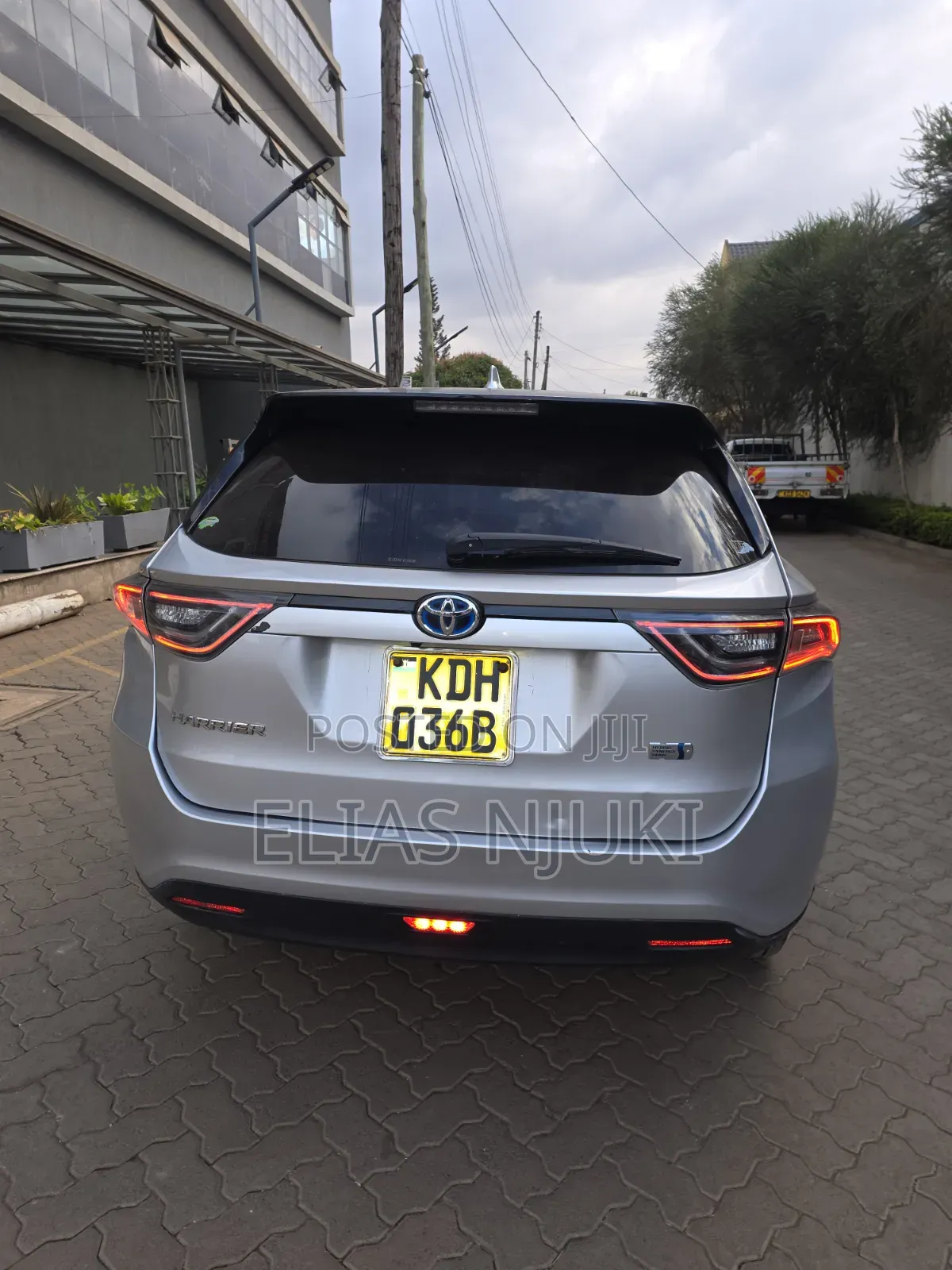 Toyota Harrier 2015 Silver
