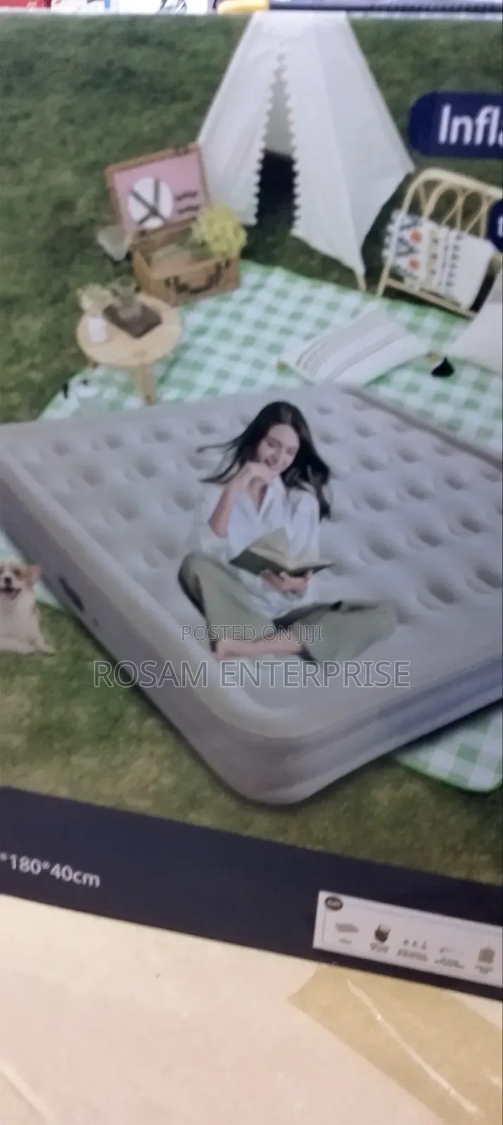 Inflatable Bed 6 by 6