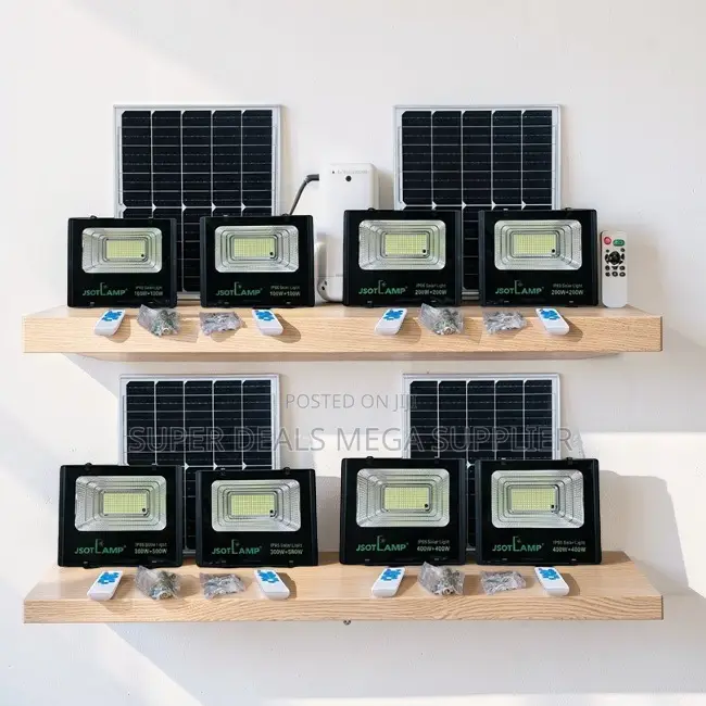 Manufacturer Direct Prices 100W,200W,300W 2-in-1 Solar Floodlights