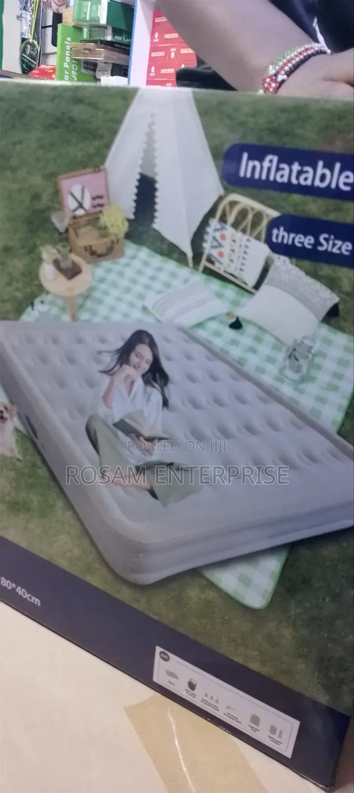 6 by 6 Inflatable Mattress
