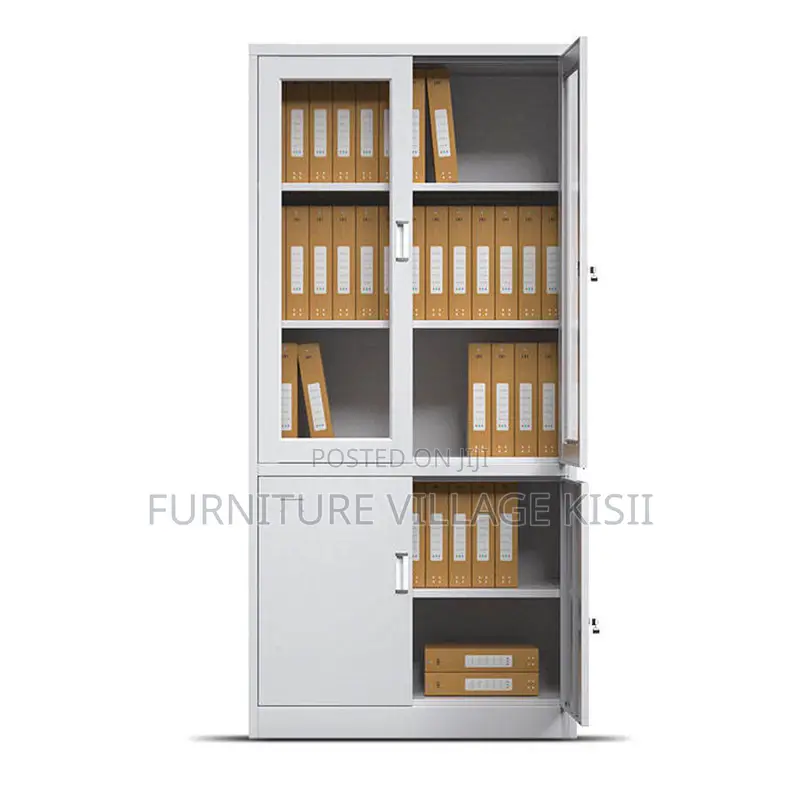 Office Cabinet; 2-Door Metallic Office Cabinet