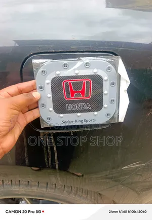 Honda Branded Decorative Fuel Tank Cap Stickers