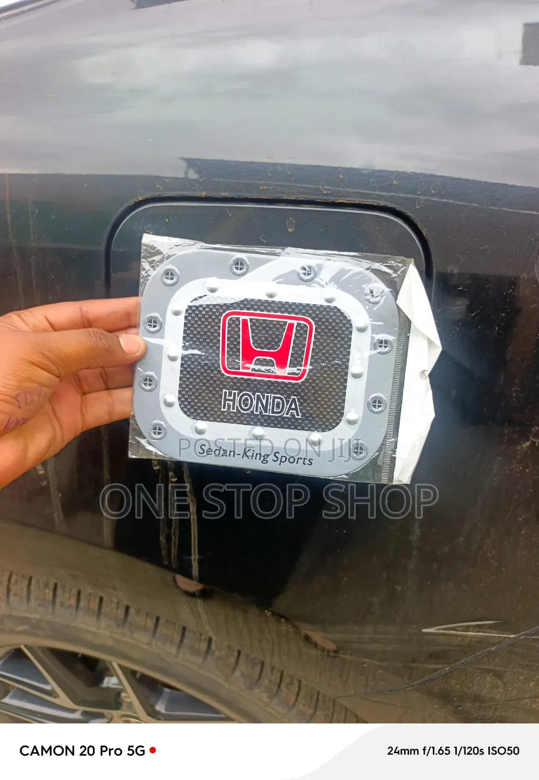 Honda Branded Decorative Fuel Tank Cap Stickers