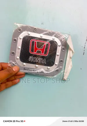 Carbon Fiber Pattern Honda  Fuel Tank Stickers Self Adhesive