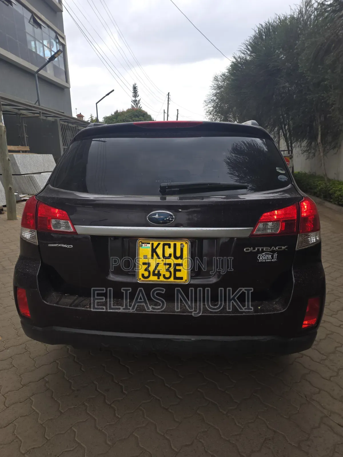 Subaru Outback 2012 Black