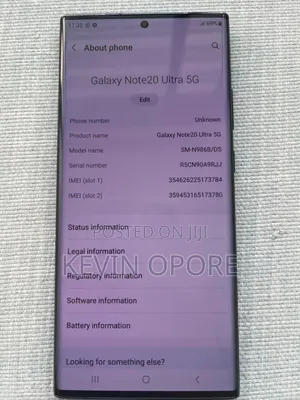 Samsung Galaxy Note 20 Ultra 5G 512 GB Gold