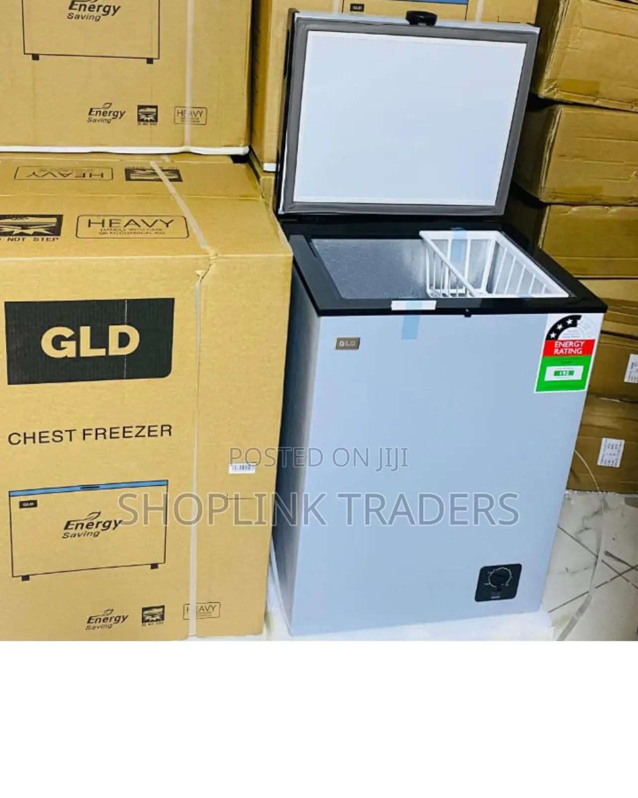 GLD 60Litres Chest Deep Freezer With 3 Stars Energy Saving