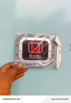 Honda Fuel Tank Cover Sticker &Faux Rivert Styling Accents