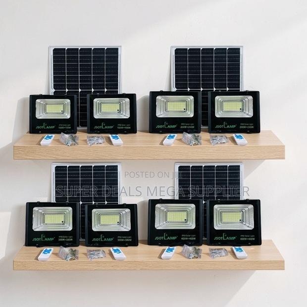 Deals Powerful 100W,200W,300W 2-in-1 Double Solar Floodlights