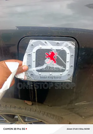 Peugeot Fuel Tank Cap Sticker