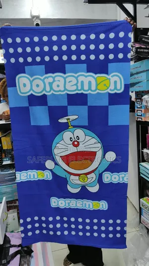 Cartoon Themed Towels – 70×140cm Soft Bath Towels