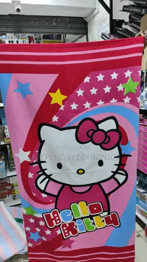 Cartoon Themed Towels – 70×140cm Soft Bath Towels