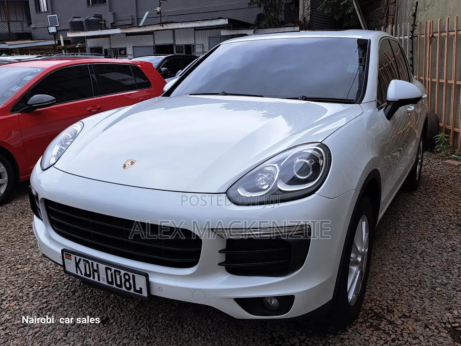 Porsche Cayenne 2015 White