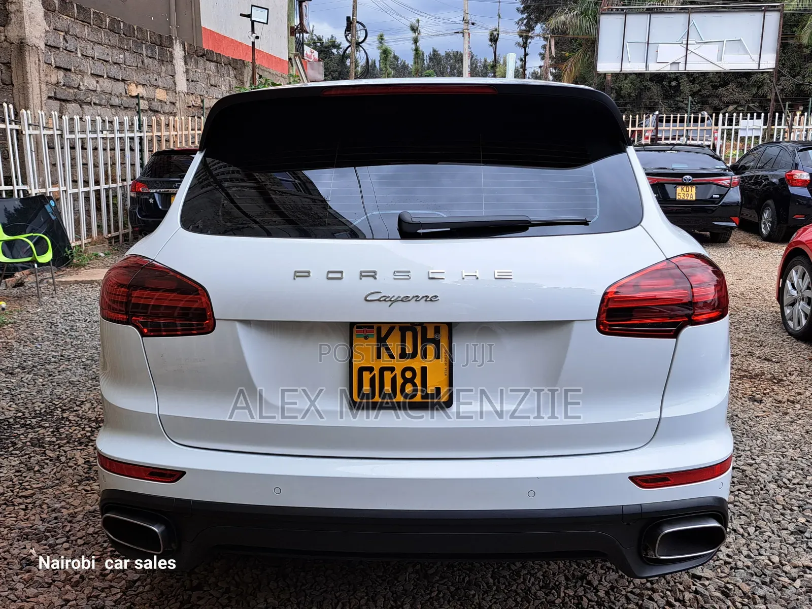 Porsche Cayenne 2015 White