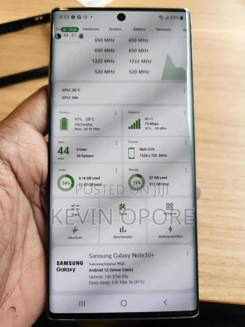 Samsung Galaxy Note 10 Plus 5G 512 GB Black