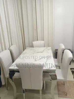 Imported Luxurious Marble Dinning Table 6 Seater