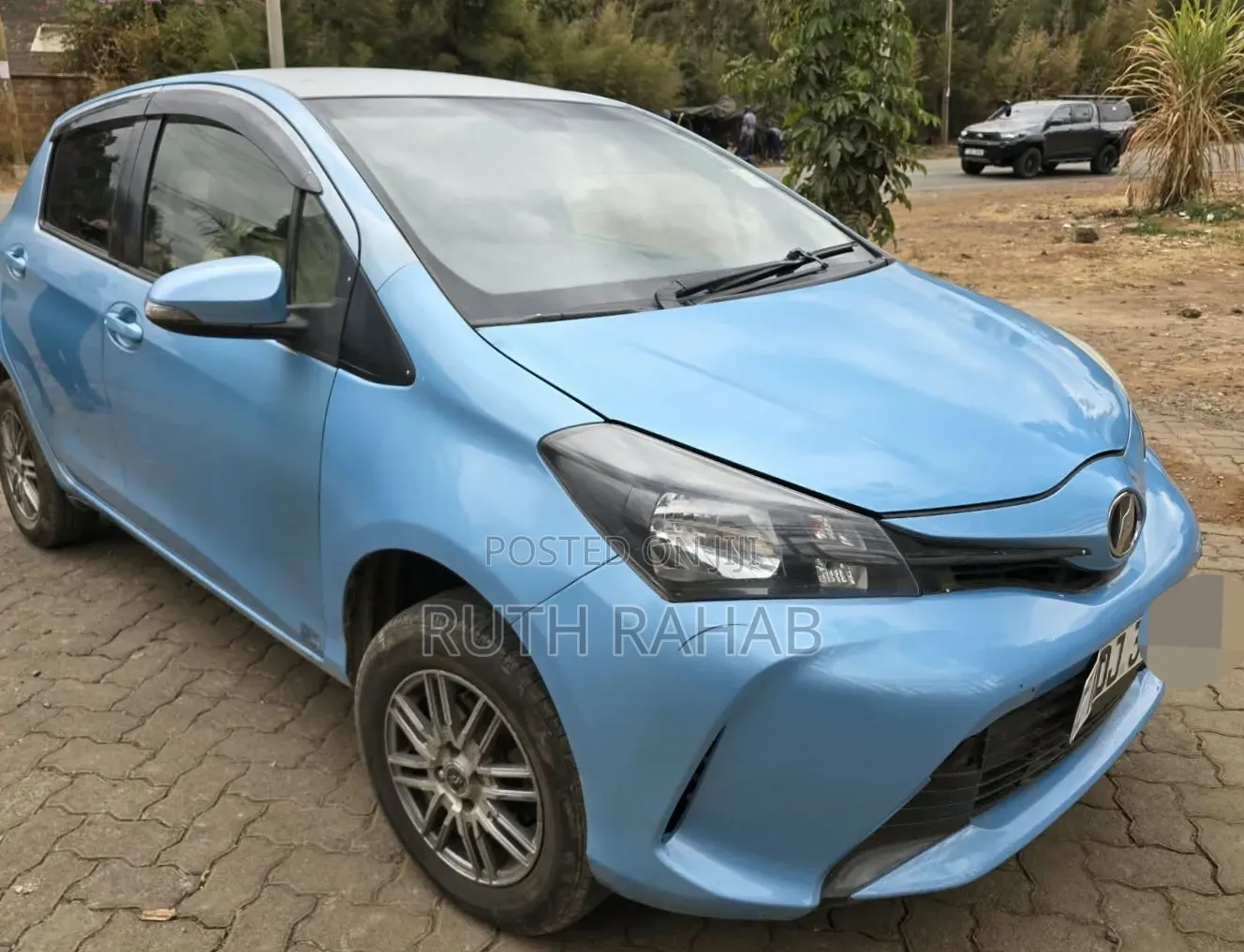 Toyota Vitz 2015 Blue