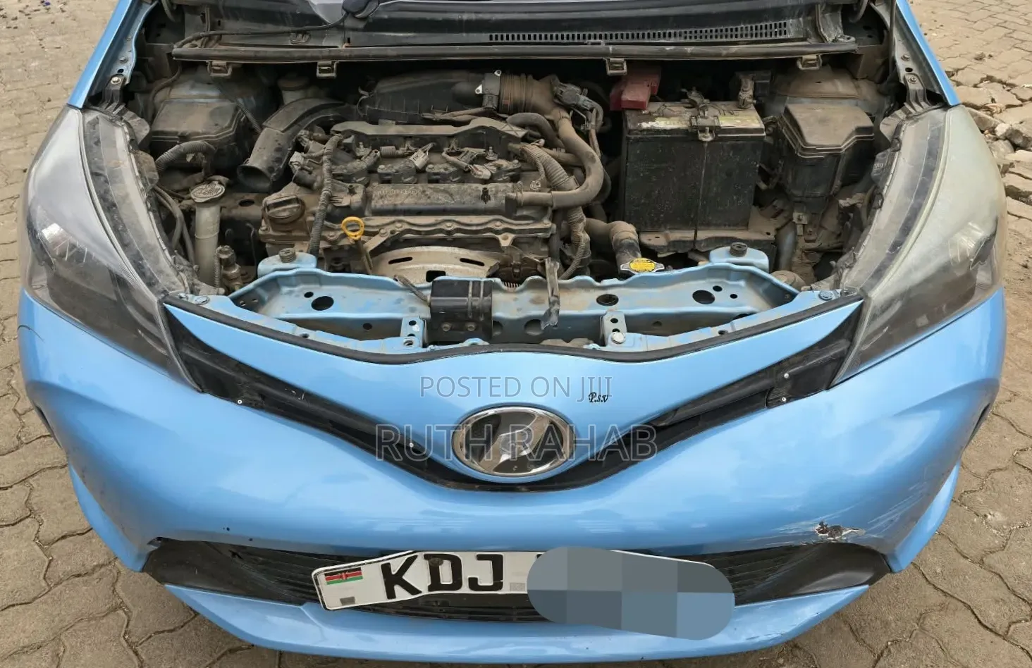 Toyota Vitz 2015 Blue
