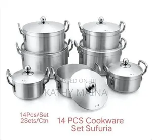 14pcs Heavy Duty Stainless Steel Cookware