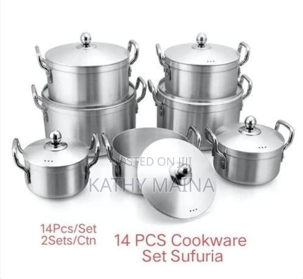 14pcs Heavy Duty Stainless Steel Cookware