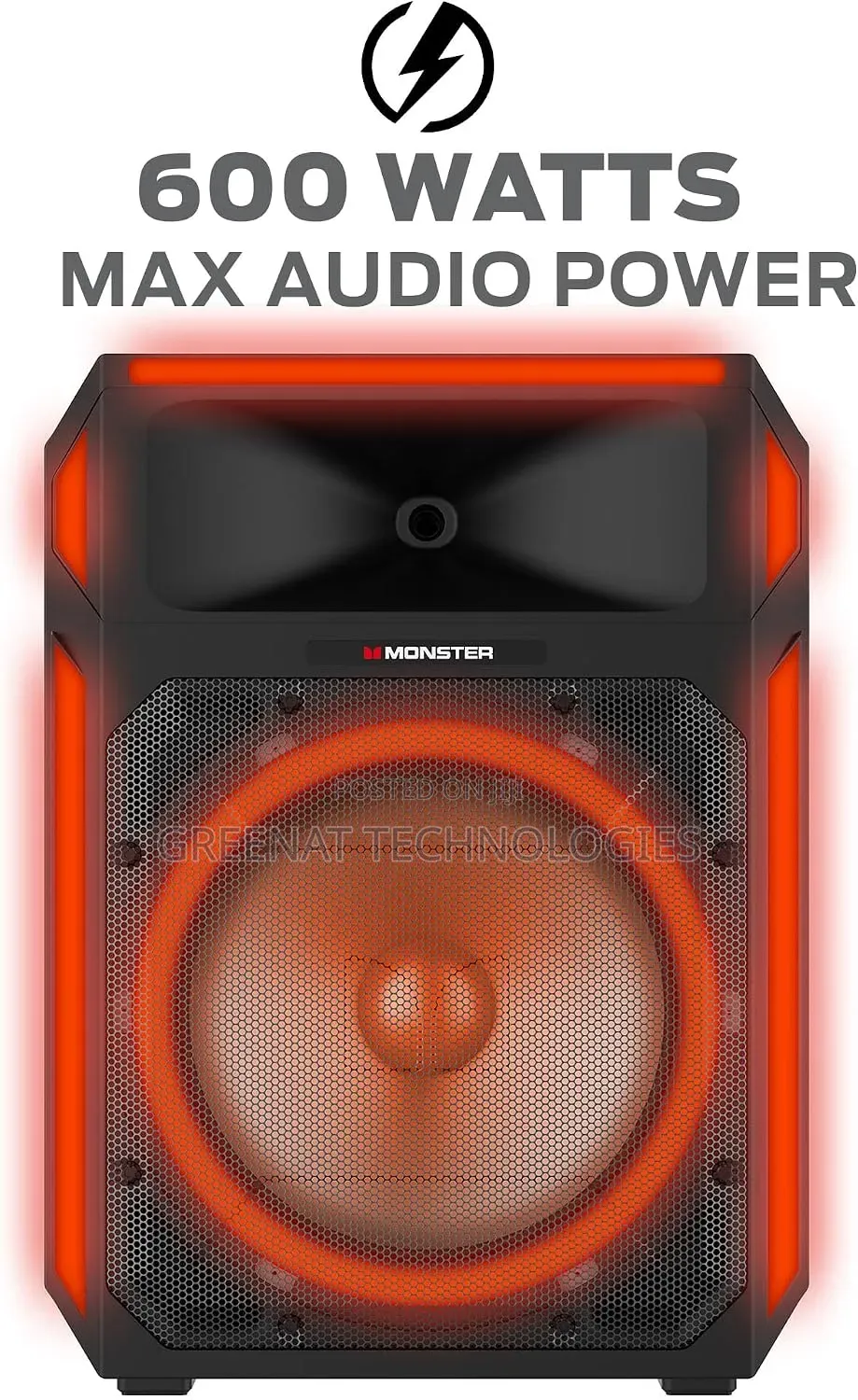 Monster X6 All-in-One Bluetooth Speaker System Party Speaker PA 600W