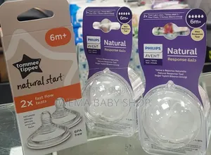 Philips Avent Natural Response Teats in Various Flow Rates& Age Stages